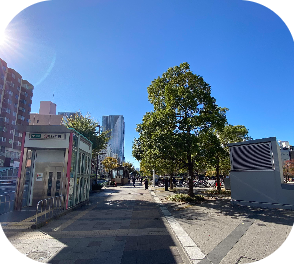 勝どき駅前から徒歩1分